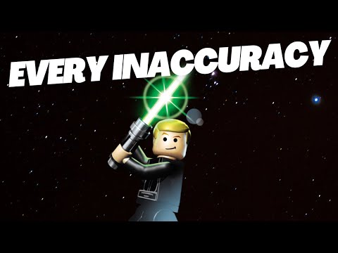 Видео: Каждая неточность в Lego Star Wars: The Complete Saga