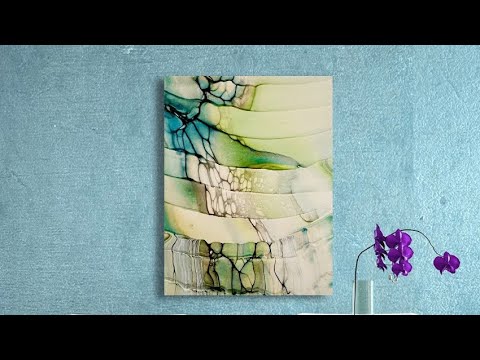 Видео: Зеленый плиссированный цветок