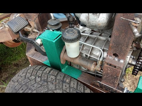 Видео: Тормоз на минитрактор .