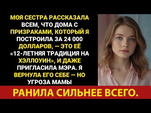 Видео: На 12 Хэллоуинов я в одиночку построил дом с привидениями, но вся заслуга досталась моей сестре