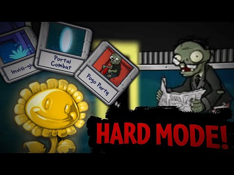 Видео: Я получил Золотой Подсолнух в Plants vs. Zombies - HARD MODE (ч.3)