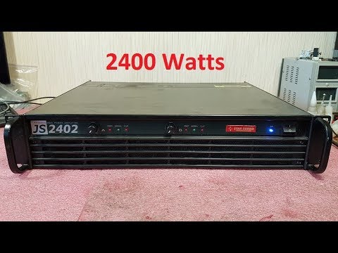 Видео: Star Sound JS-2402, JS-1600, JS-1600 Plus, JS-2000 Plus, JS-2500 Plus ремонт обзор усилителя