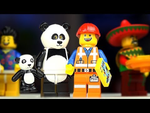 Видео: Минифигурки из LEGO Фильма!