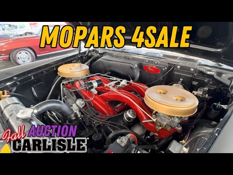 Видео: Автомобили Mopar продаются на осеннем аукционе в Карлайле 2025 года | Цены на классические автомо...