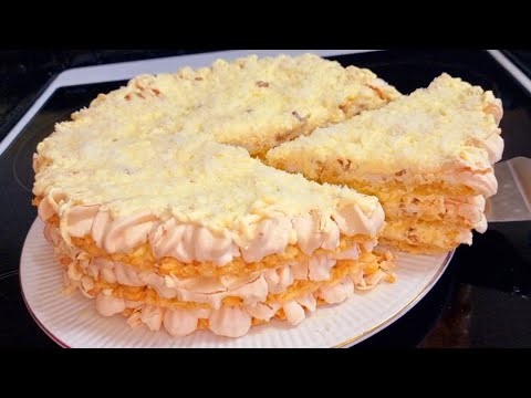 Видео: Готовлю на заказ уже много лет! Это Самый Вкусный Торт Который я когда-либо ел! Идеальный торт к чаю