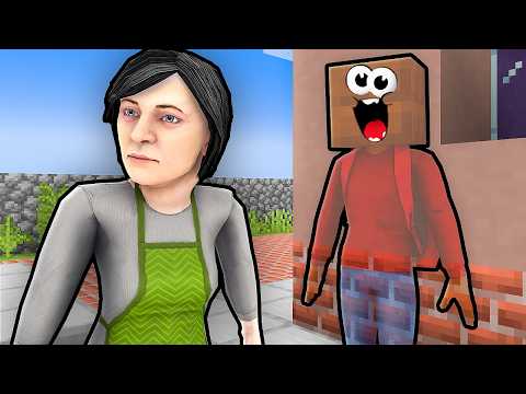 Видео: Попробуй СБЕЖАТЬ от Родителей в Майнкрафт! Скулбой в Minecraft