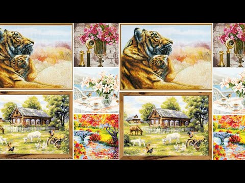 Видео: 3-я Декада и Итоги🍂🍁СЕНТЯБРЯ 🍁🍂Вышито 29 600❌️❌️ Риолис/Nova Sloboda/ Чаривна мить/🥰Вышивка крестом 