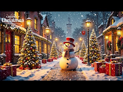 Видео: Расслабляющая рождественская музыка с камином 🎅Лучшие рождественские песни в плейлисте