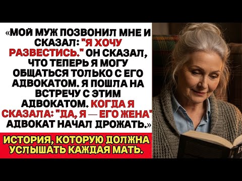 Видео: «Мой муж позвонил мне и сказал- Я хочу развода.' Он велел, чтобы я общалась только с его адвокатом..