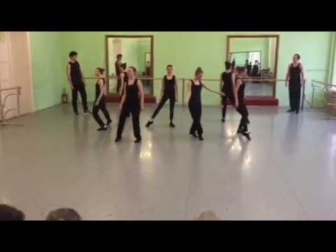 Видео: Современный джаз танец. Открытый урок. (часть 8)
