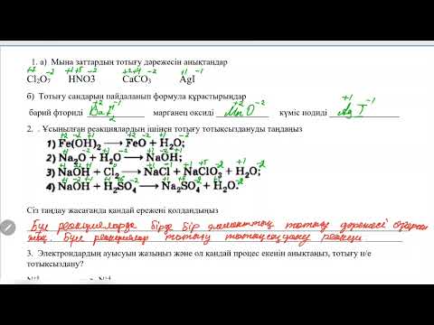 Видео: 9 сынып 2 тоқсан БЖБ-1, 2 нұсқа
