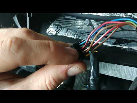 Видео: Установка проводки Мультируля для штатной кнопочной магнитолы