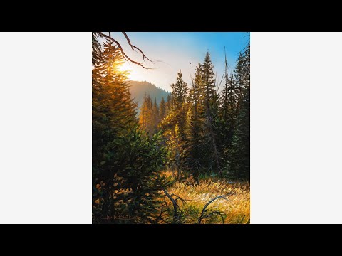 Видео: МАСЛЯНАЯ ЖИВОПИСЬ — Алла Прима против наслоения, советы по пейзажному искусству