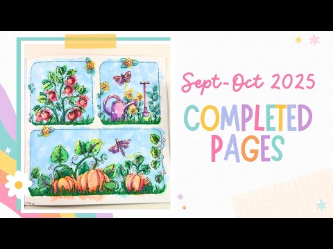 Видео: ✨ Раскраски за сентябрь и октябрь 2025 г. | Amanda Colours 🖍️ | Ежемесячный обзор раскрасок