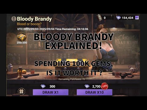 Видео: Стоит ли тратить 100 тыс. самоцветов? Полное руководство по кровавому бренди!