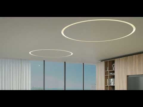 Видео: CALYPSO 1900 - Монтаж кольцевого гипсового светильника