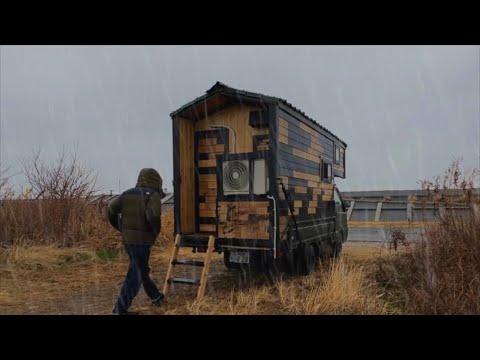 Видео: [Индивидуальный кемпинг] самодельный кемпер | Расслабляющий | АСМР | Влог 8