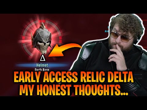 Видео: Новая Relic Delta выходит в SWGoH — я получил ранний доступ — Ultimate P2W Mechanic — мои честные...