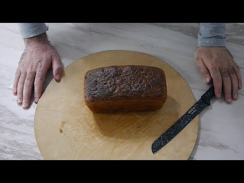 Видео: Дарницкий хлеб на закваске по ГОСТу. Ржано-пшеничный.