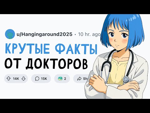 Видео: КРУТЫЕ ФАКТЫ ОТ ВРАЧЕЙ