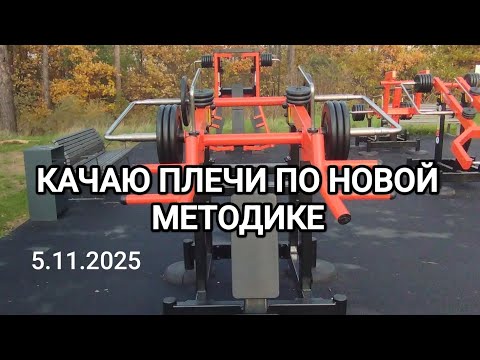 Видео: Тренировка на плечи сегодня 