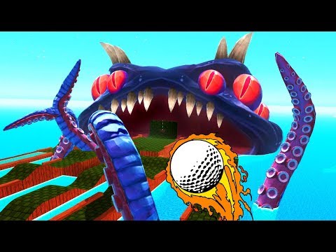 Видео: ГДЕ У КРАКЕНА ЛУНКА? ► Golf With Your Friends |4| Прохождение
