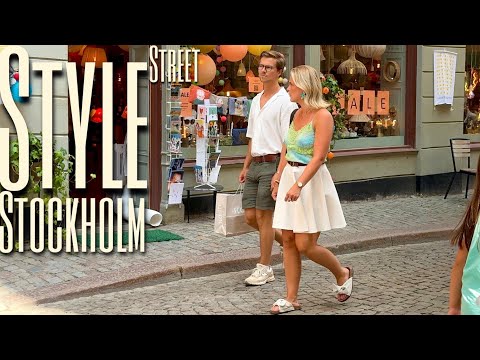 Видео: Что носят люди в Стокгольме 🇸🇪 Гамла Стан | Летний уличный стиль | Уличная мода в Стокгольме