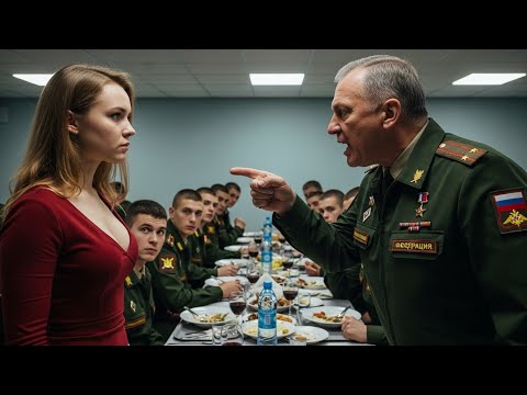 Видео: Полковник, оскорбивший девушку в кафе у воинской части, на следующий день лишился погон.