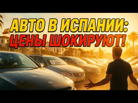 Видео: Авто в Испании: ЦЕНЫ ШОКИРУЮТ! Mercedes за 9 000€?