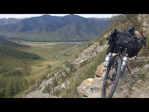 Видео: Велопутешествие на Алтай. День 13. Старая дорога на Чике-Таман