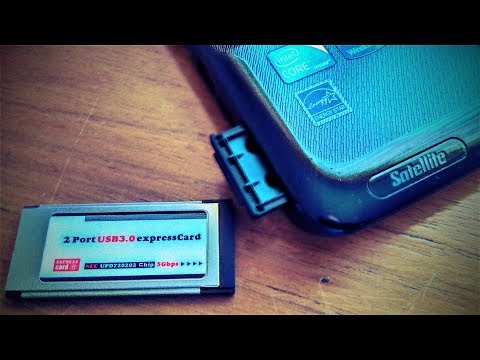 Видео: 34mm ExpressCard to 2 Port USB 3.0 Adapter. Обзор и тестирование!)