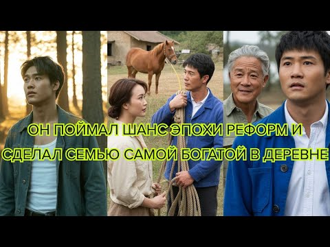 Видео: Он поймал шанс эпохи реформ и сделал семью самой богатой в деревне #китайскийфильм #драма #реформы