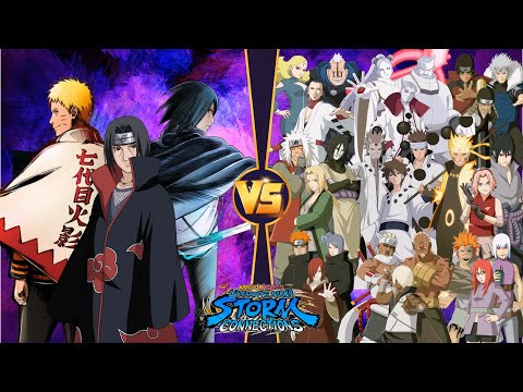 Видео: Итачи, Саске и Наруто против трёх участников Марафонской битвы NARUTO X BORUTO Ninja STORM GAME