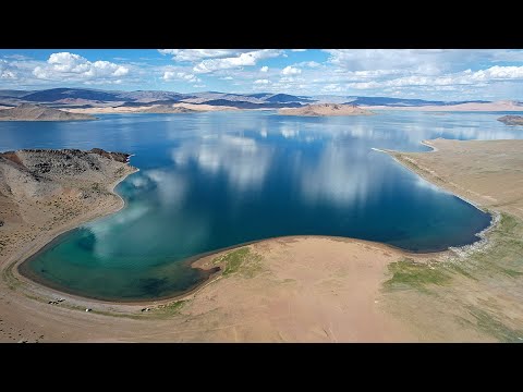 Видео: Озеро Улаагчий Хар Нуур.  Монголия.