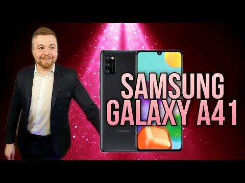 Видео: Samsung Galaxy A41 - Распаковка