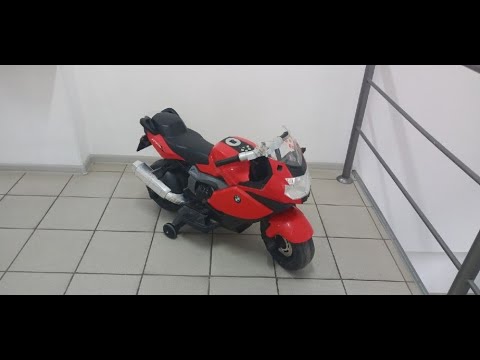 Видео: 🏍 Детская машинка-мотоцикл BMW K1300S выключается после нажатия на педаль газа. Ремонт.