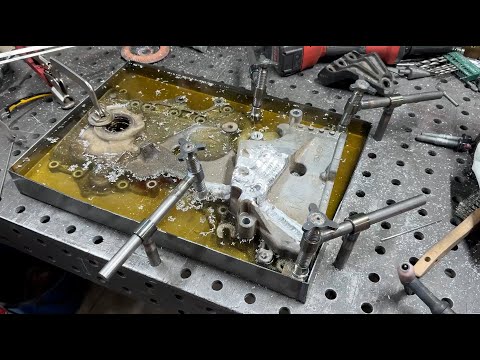 Видео: #ЧП-66 Почти подводная сварка передней крышки ДВС