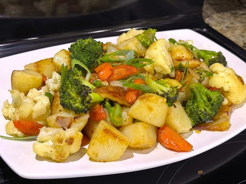 Видео: Бесподобные ОВОЩИ в сковороде за несколько минут. Как приготовить Быстро и Очень Вкусно!