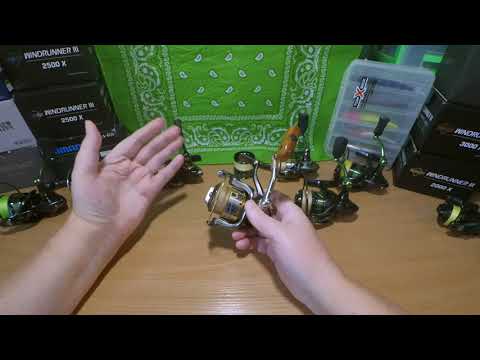 Видео: Мои спиннинговые катушки сезона 2024. Продолжаю ловить на китайские мясорубки.