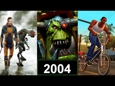 Видео: Во что мы играли в 2004.  Лучшие игры 2004 года!