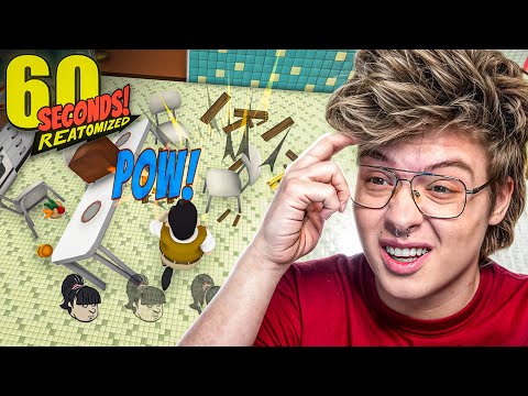 Видео: 1 ОШИБКА УБИЛА ВСЮ СЕМЬЮ | Шарф играет в 60 Seconds! Reatomized