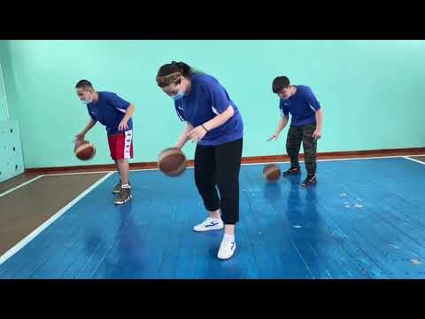 Видео: Ойын кезіндегі қозғалыс  үйлесімділігін дамыту. Баскетбол. Доппен,допсыз жасалатын жаттығулар