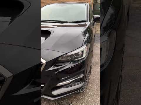 Видео: Subaru Levorg VM4 рестайл замена на светодиодные линзы Dixel DT3252 5000K