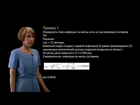 Видео: ИнЭИ Экономика Лекция №4.2 «Учет инфляции при оценке эффективности инвестиционных проектов»