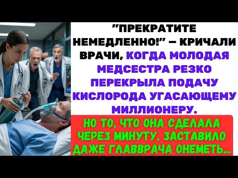 Видео: Прекратите немедленно! - орали врачи, когда медсестра перекрыла кислород миллионеру. Но через минуту