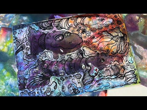 Видео: Интуитивное рисование | Практика для души