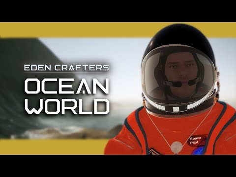 Видео: БОЛЬШАЯ ПРОБЛЕМА ОДНОЙ ЛУНЫ ⬥ ПЕРВЫЕ ШАГИ ⬥ Ocean World: Eden Crafters #1