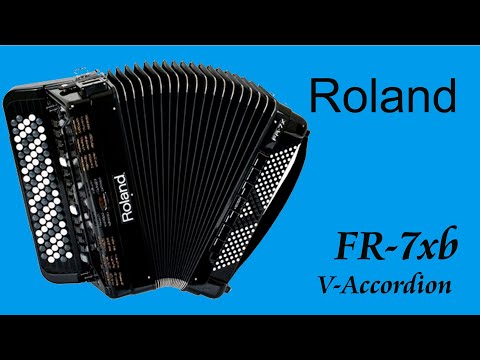 Видео: Цифровой кнопочный аккордеон-оркестр Roland FR-7xb