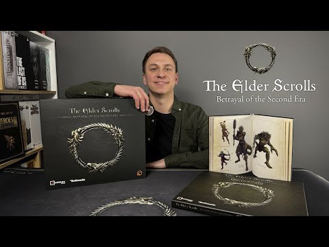 Видео: The Elder Scrolls: Betrayal Of The Second Era - распаковка All-in pledge
