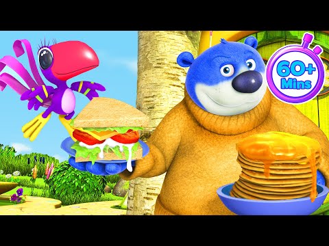 Видео: 🍕 Невероватна храна у новом кафићу! 🍔🍟🥞 | 1 сат најбољих цртаних филмова за децу @EverythingsRosieSerbian